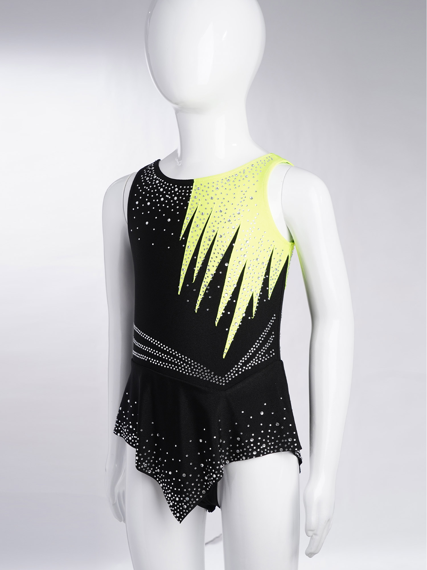 Girls Rhinestones Contrast Col - Rhinestone Banding Trim avaliação e preço