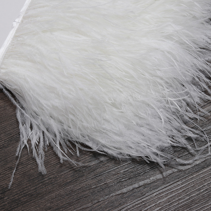 13-18CM 6M Ostrich Feather tri - Feather Trim Marabou avaliação e preço