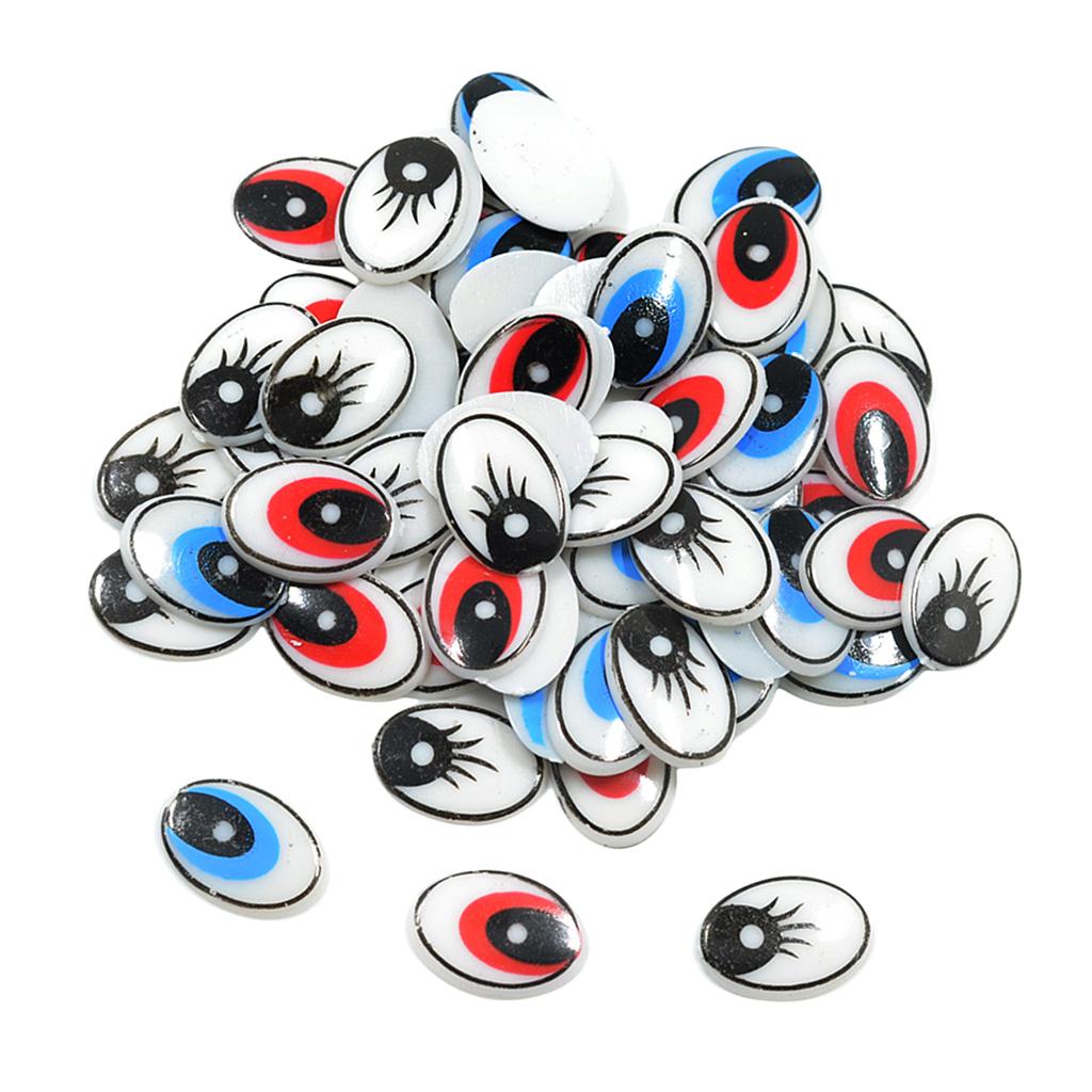 DIY Doll Eyes Plastic Flatback - Craft Embellishments avaliação e preço