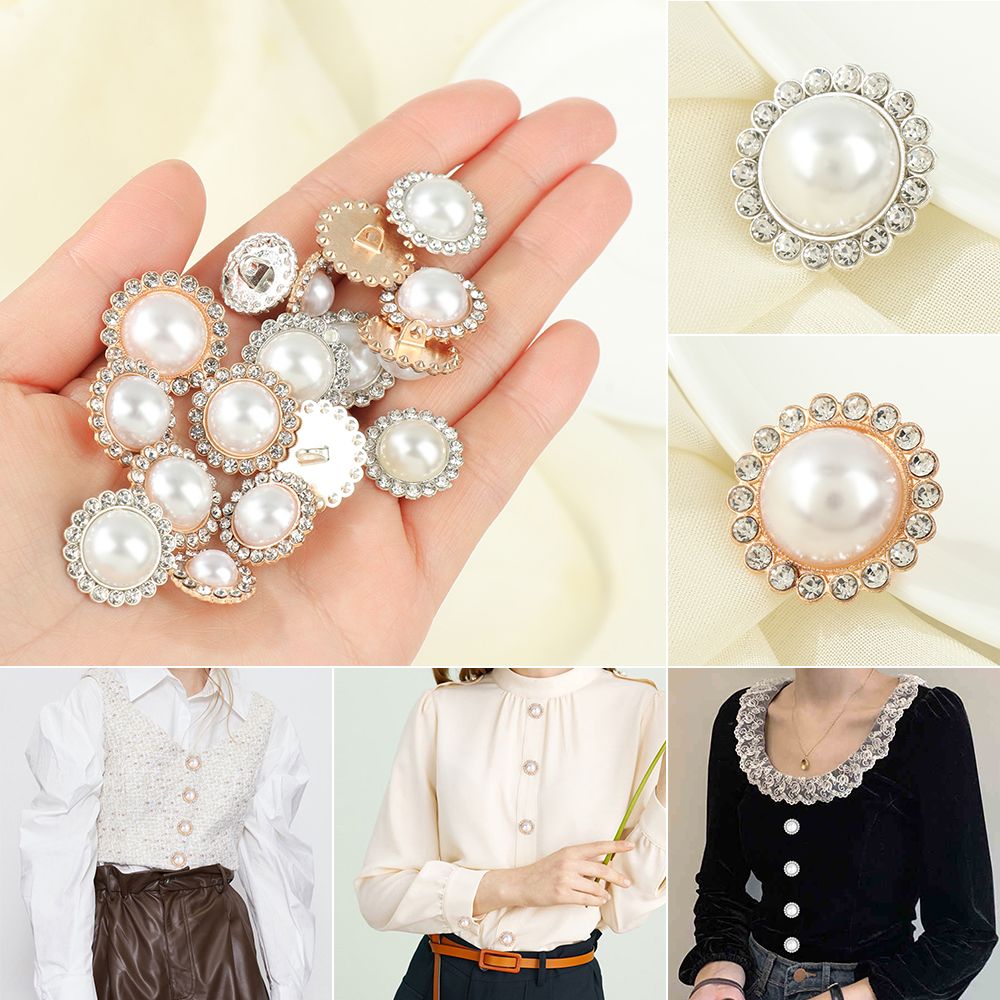 10Pcs Alloy Shiny Rhinestone P - Sew On Rhinestone avaliação e preço