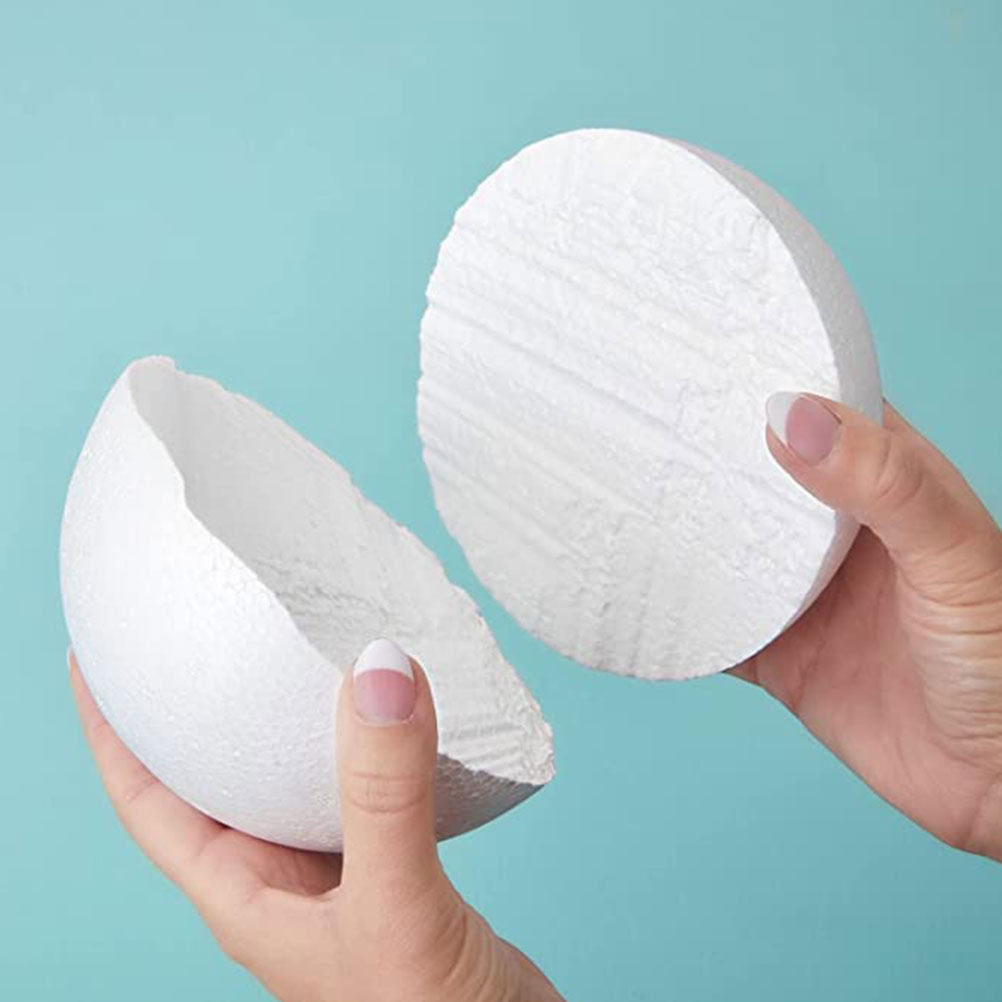 2Pcs Round Foam Spheres Lightw - Craft Embellishments avaliação e preço