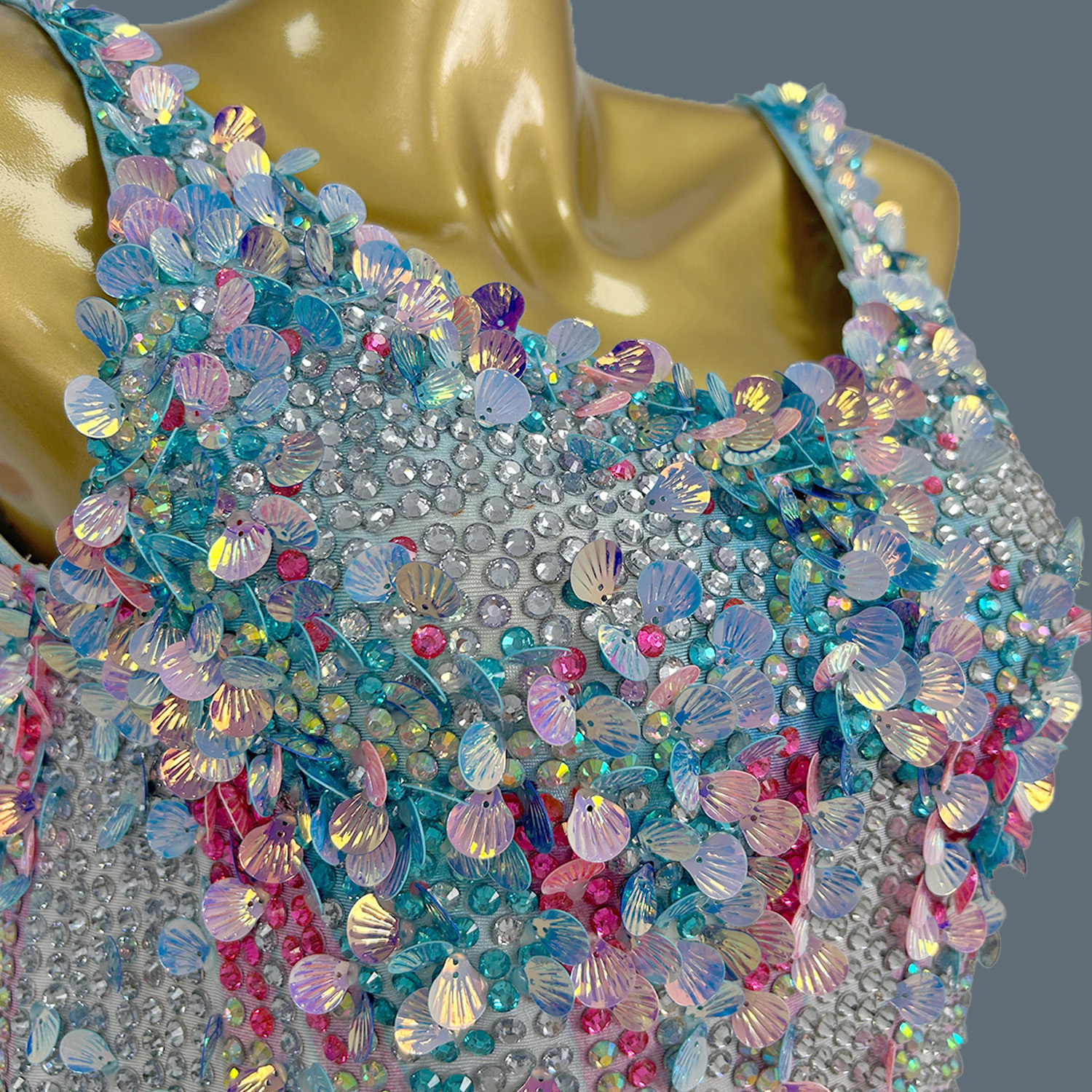 Women Sexy Stage Rhinestones S - Rhinestone Banding Trim avaliação e preço