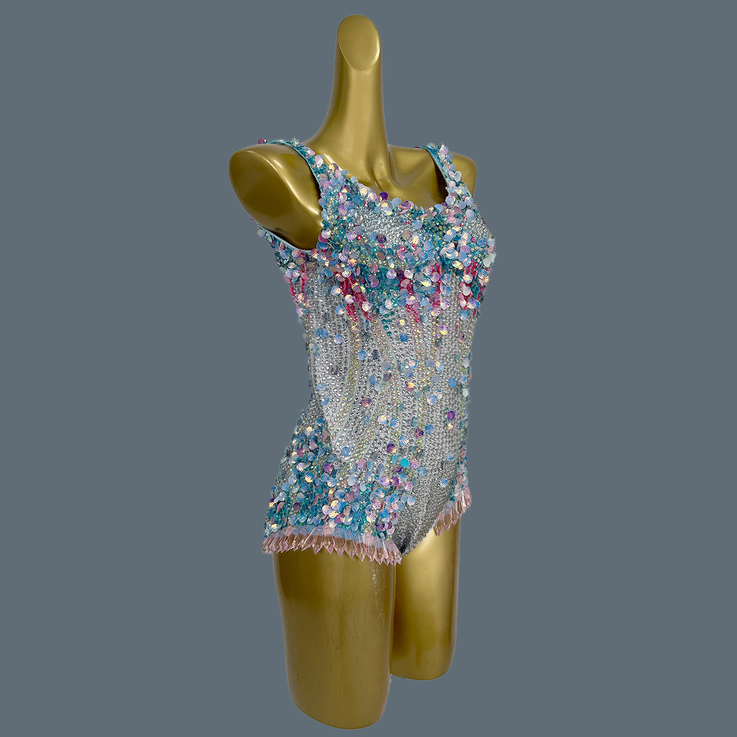 Women Sexy Stage Rhinestones S - Rhinestone Banding Trim avaliação e preço