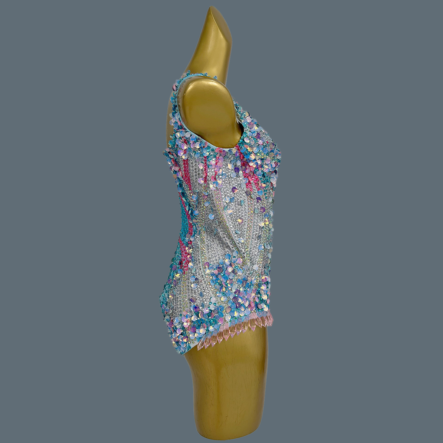 Women Sexy Stage Rhinestones S - Rhinestone Banding Trim avaliação e preço