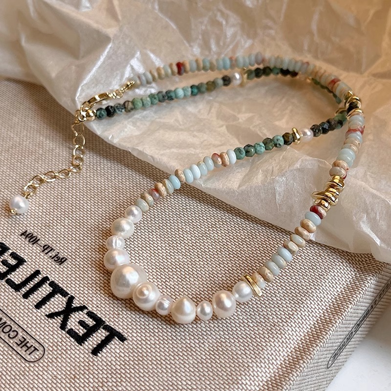 New Arrival Trendy Mixed Color - Pearl Trim Chain avaliação e preço