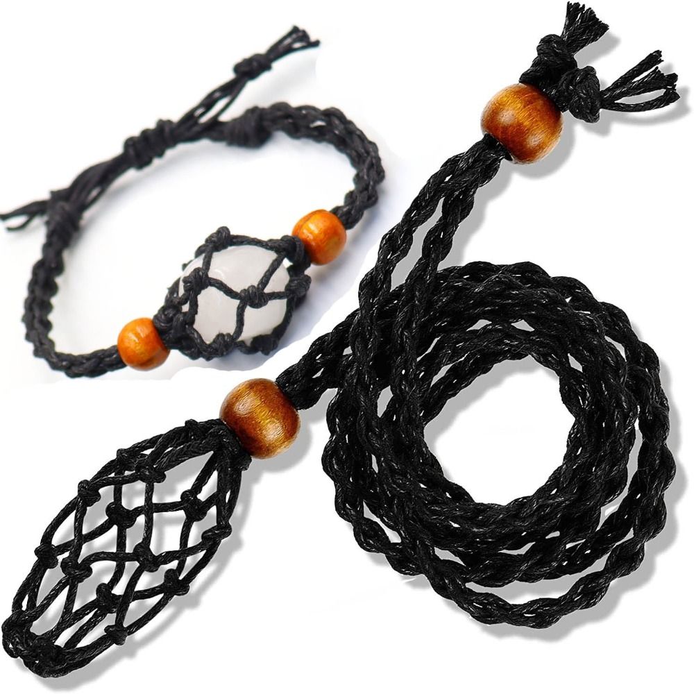 Adjustable Necklace Cord Empty - Crystal Mesh Fabric avaliação e preço
