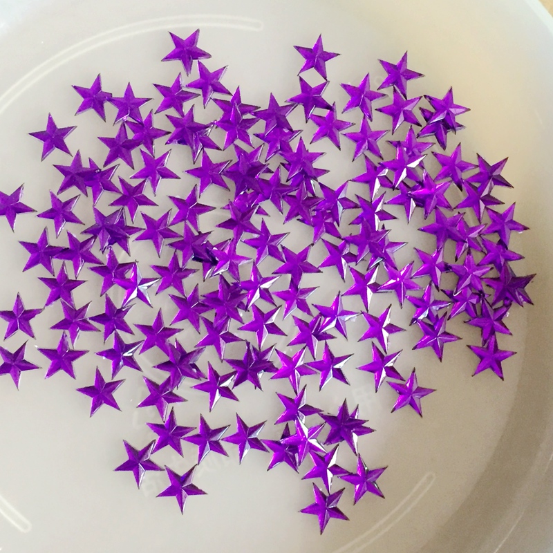 400pcs 10mm Crystal Star Shape - Hotfix Rhinestone Sheet avaliação e preço