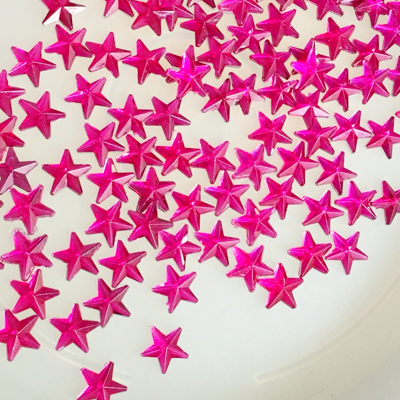 400pcs 10mm Crystal Star Shape - Hotfix Rhinestone Sheet avaliação e preço