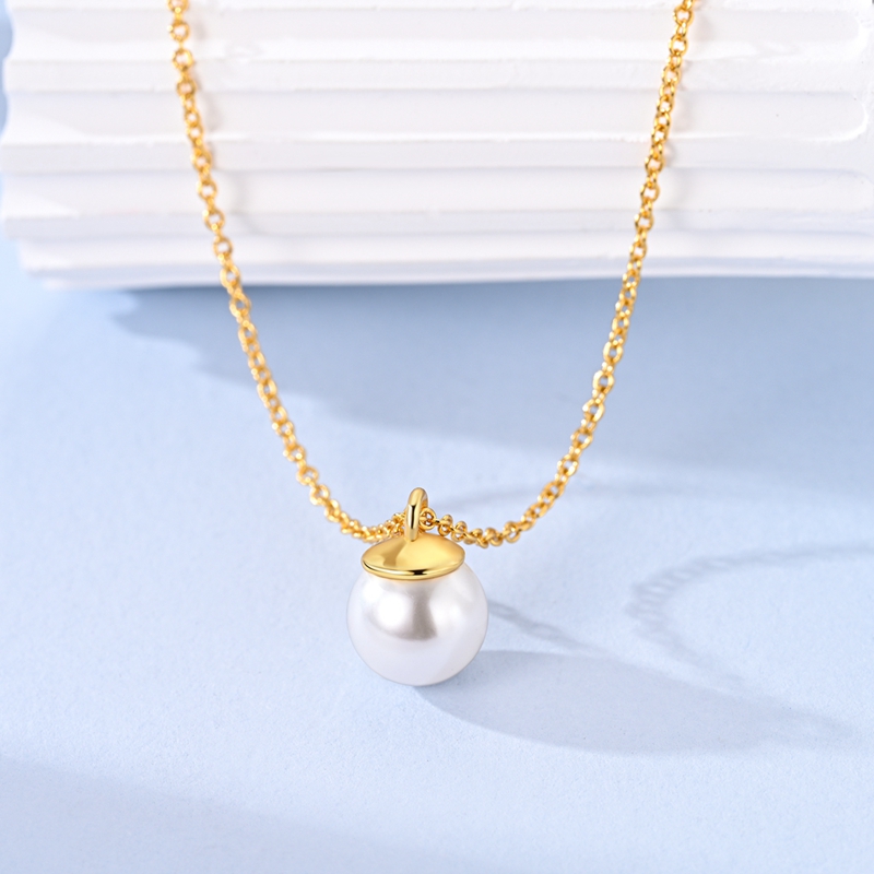 Original 925 Sterling Silver N - Pearl Trim Chain avaliação e preço