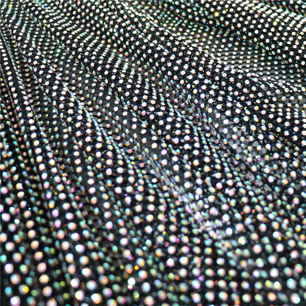 Fashion DIY AB Color Rhineston - Crystal Mesh Fabric avaliação e preço