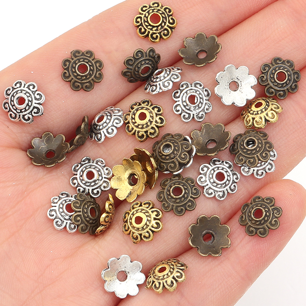 100pcs/lot Antique Silver Colo - Embroidery Craft avaliação e preço