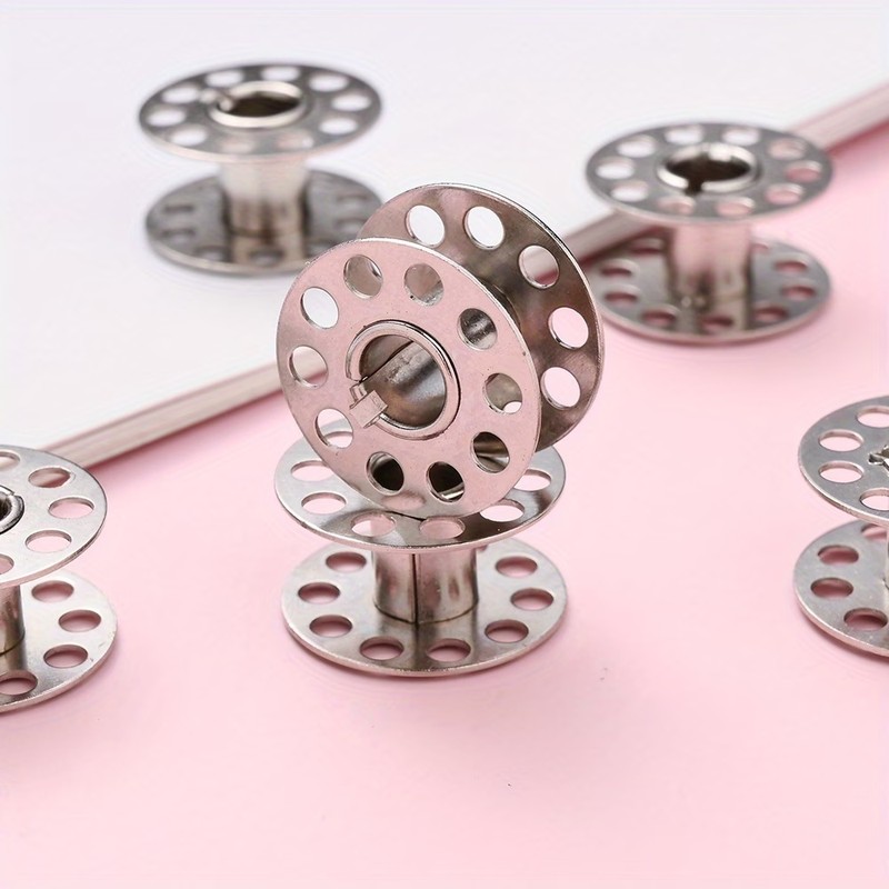 94Pcs Rustproof Metal Bobbins, - Embroidery Craft avaliação e preço