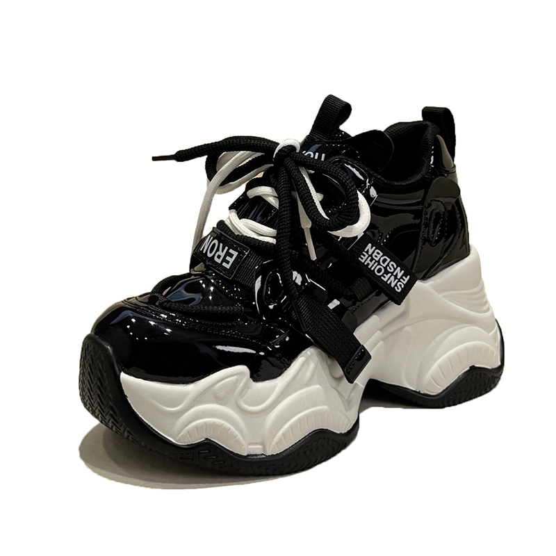 High Platform Sneakers Women 2 - Guipure Lace Panel avaliação e preço