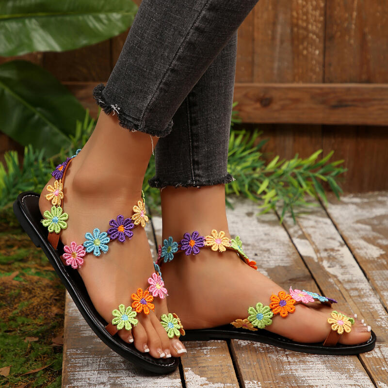 Bohemian Embroidery Flower Des - Embroidery Embellishments avaliação e preço