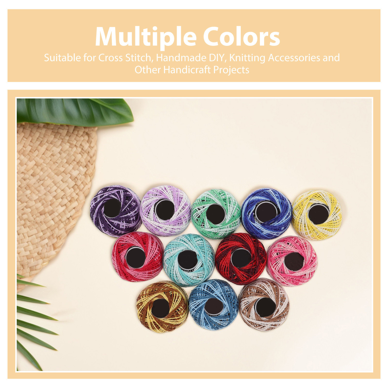 12Pcs Cotton Embroidery Floss  - Embroidery Craft avaliação e preço