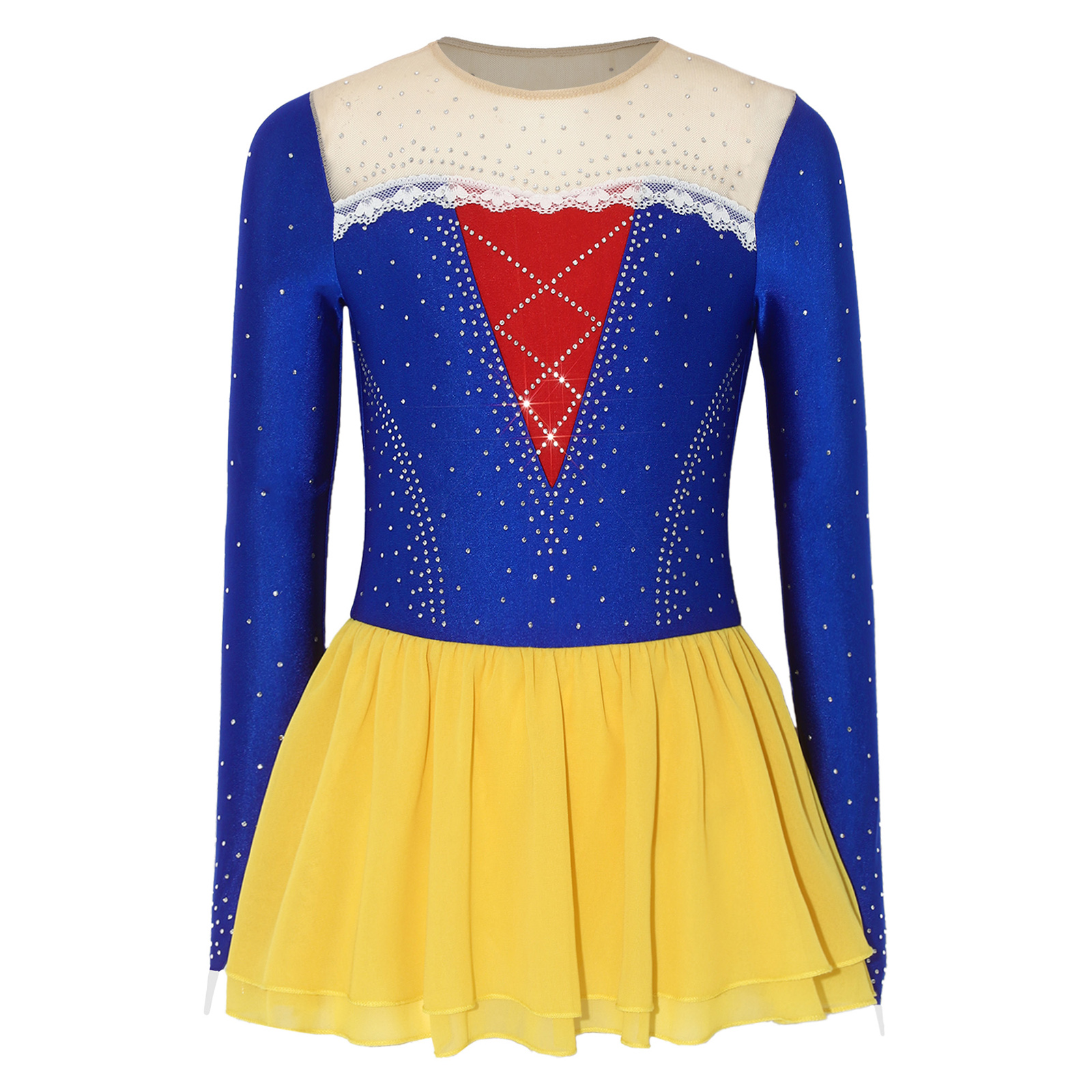 6-16Y Girls Princess Dance Dre - Rhinestone Banding Trim avaliação e preço