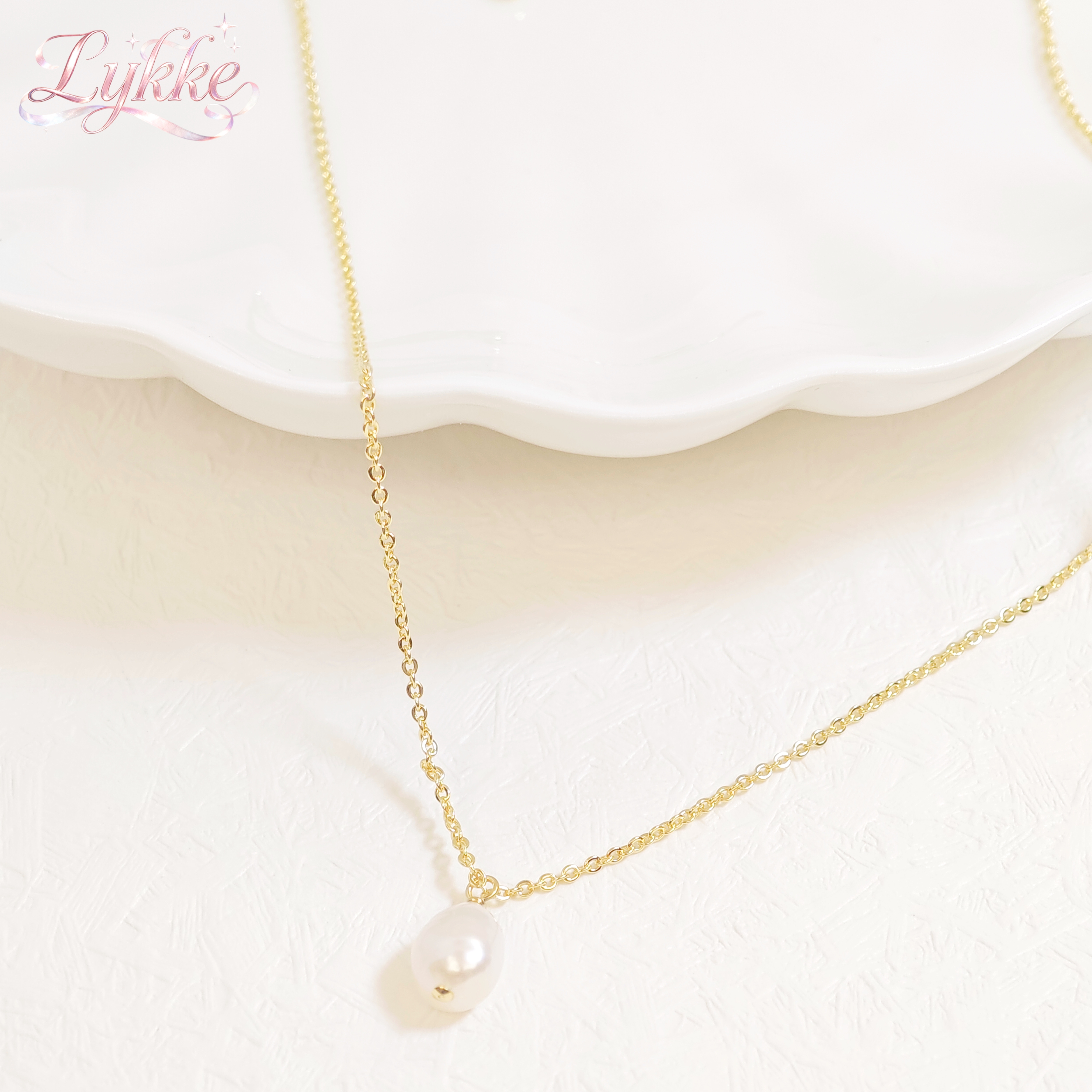 Hot selling French Baroque Wom - Pearl Trim Chain avaliação e preço