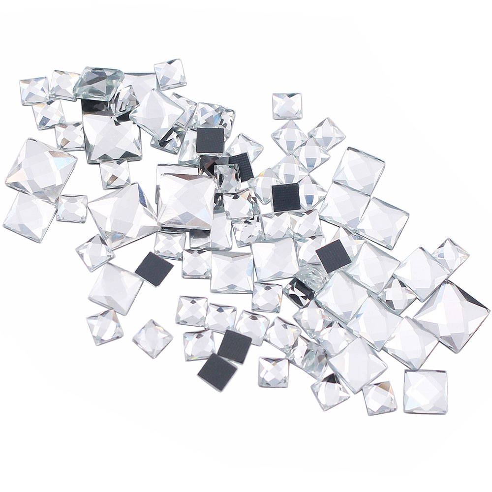 5mm 8mm 10mm Rhinestones Squar - Hotfix Rhinestone Sheet avaliação e preço