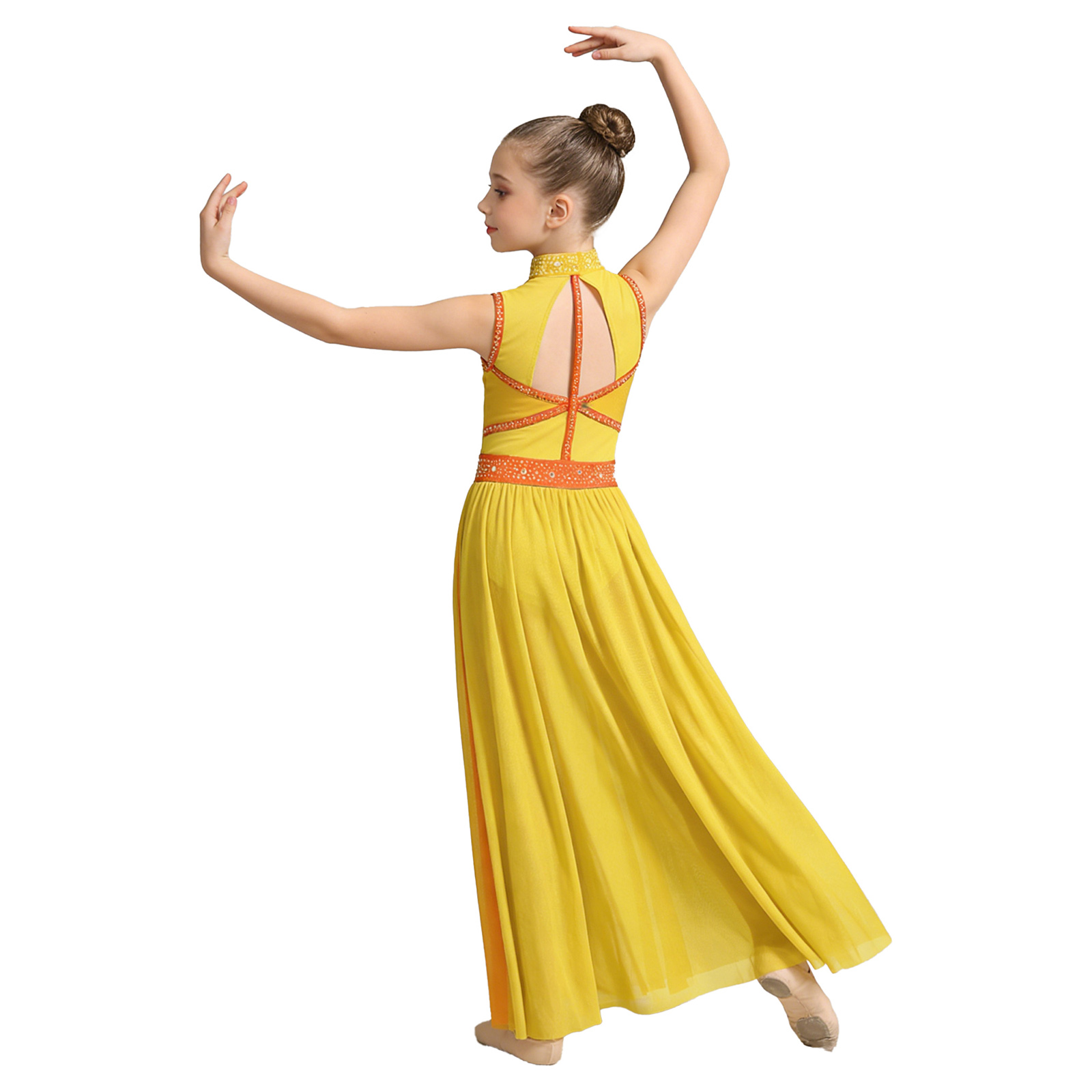 Kids Girls Modern Lyrical Danc - Rhinestone Banding Trim avaliação e preço