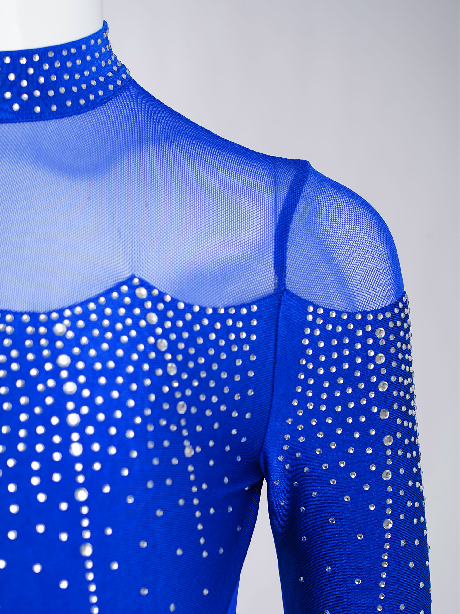 6-16Y Girls Figure Skating Dan - Rhinestone Banding Trim avaliação e preço