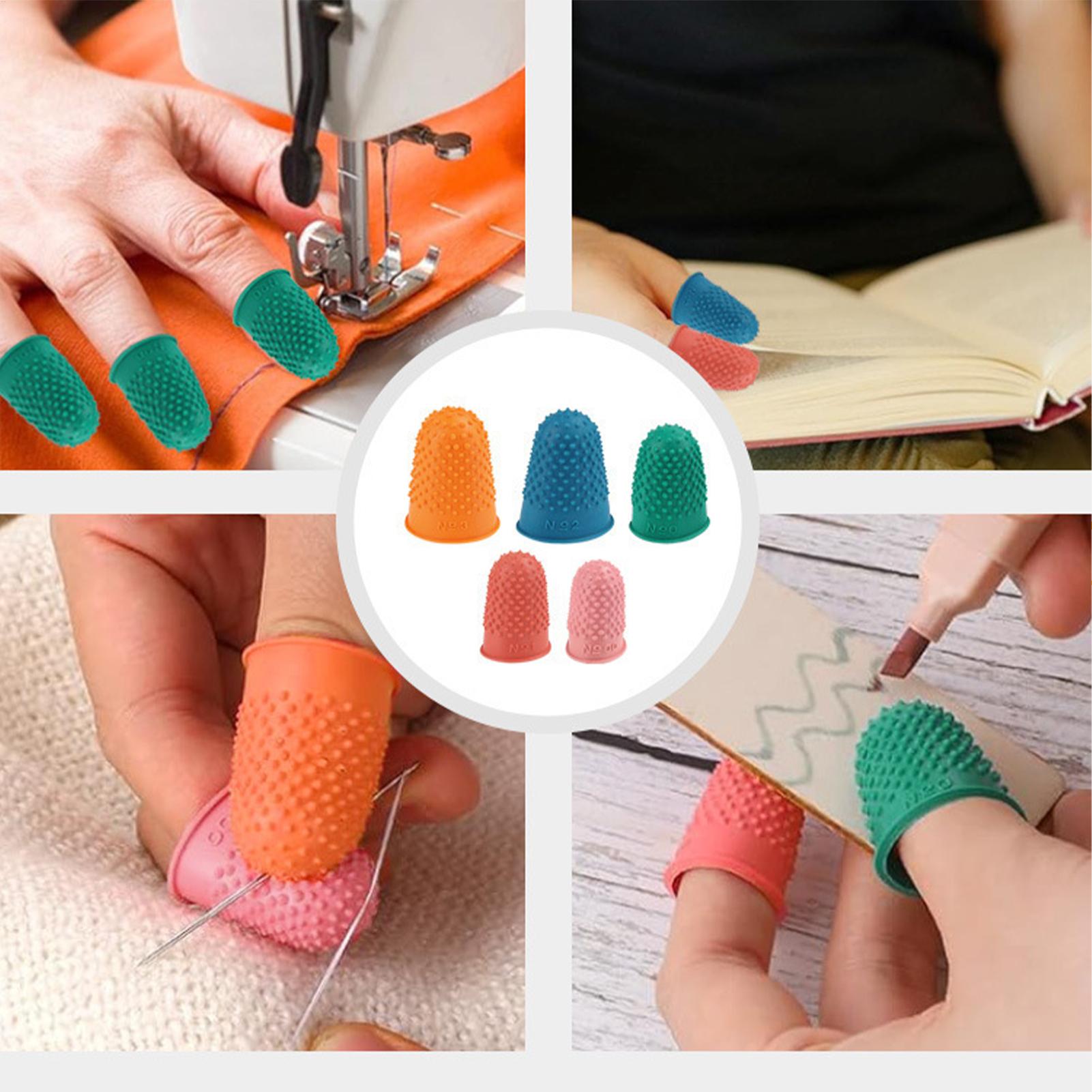 Finger Grips Rubber Reusable P - Embroidery Craft avaliação e preço