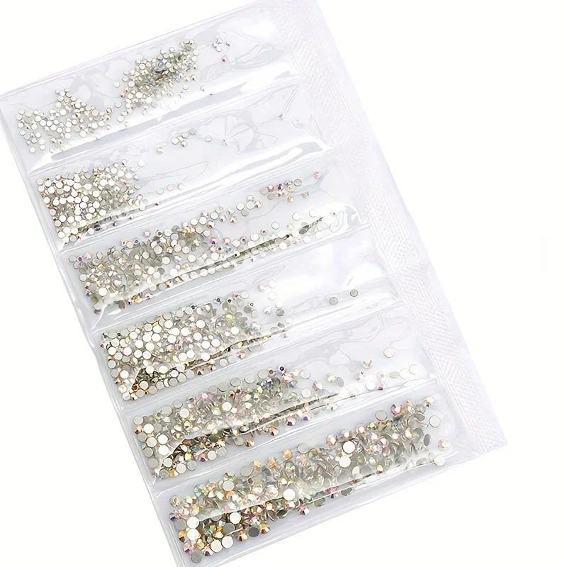 SWAGPICK SS3-10 Mix White AB G - Hotfix Rhinestone Sheet avaliação e preço