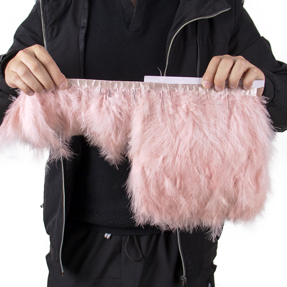 1M Fluffy Turkey Marabou Feath - Feather Trim Marabou avaliação e preço