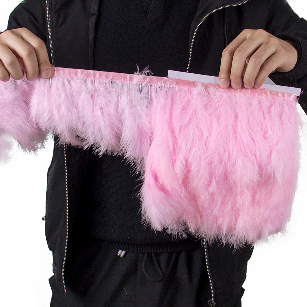 1M Fluffy Turkey Marabou Feath - Feather Trim Marabou avaliação e preço