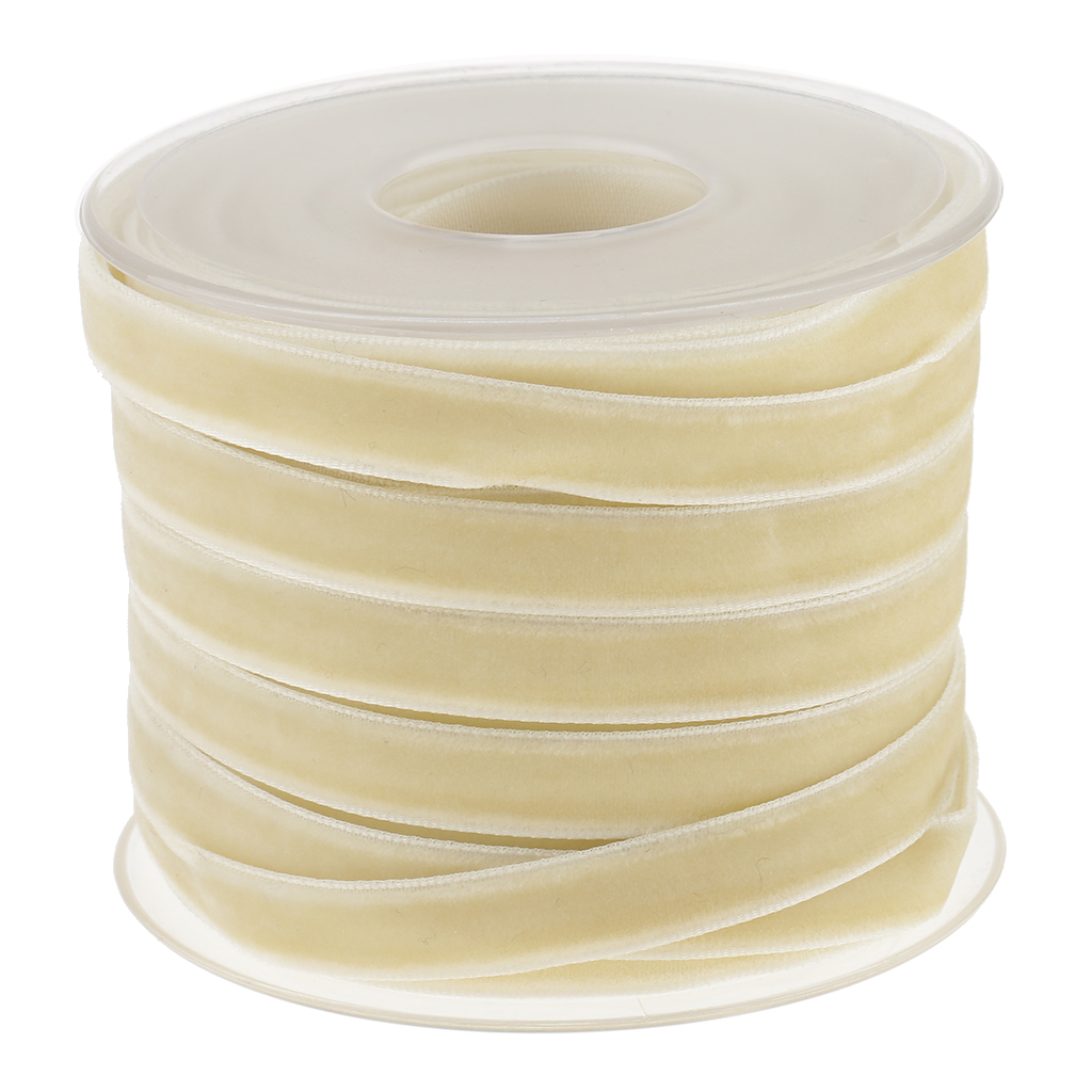 20 Yard 10mm Wide Velvet Ribbo - Velvet Ribbon Roll avaliação e preço