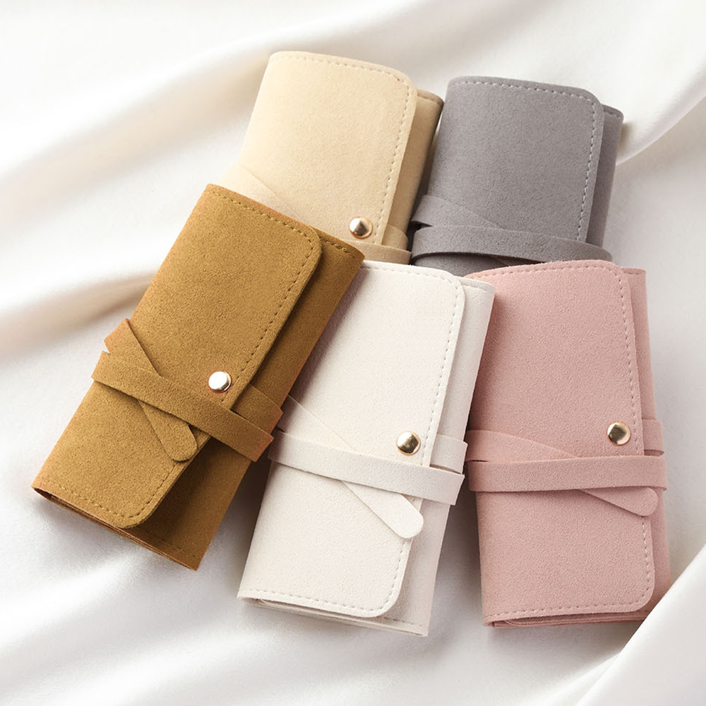 Travel Portable Jewelry Organi - Velvet Ribbon Roll avaliação e preço
