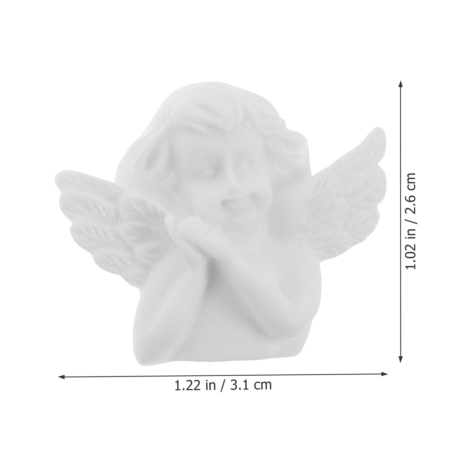 Mini Resin Angel Embellishment - Craft Embellishments avaliação e preço