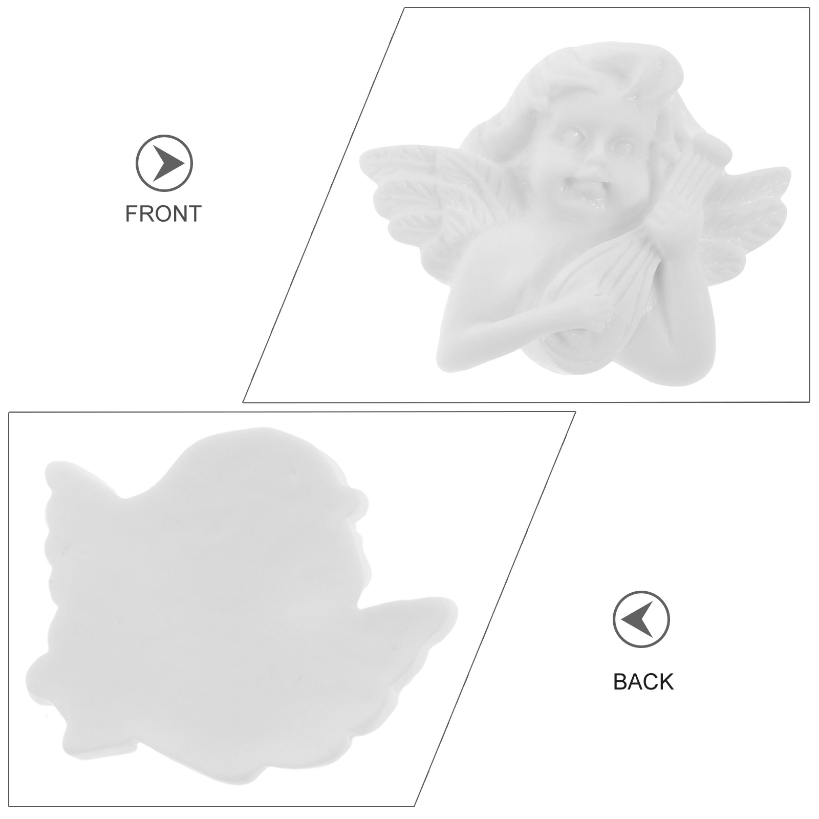 Mini Resin Angel Embellishment - Craft Embellishments avaliação e preço