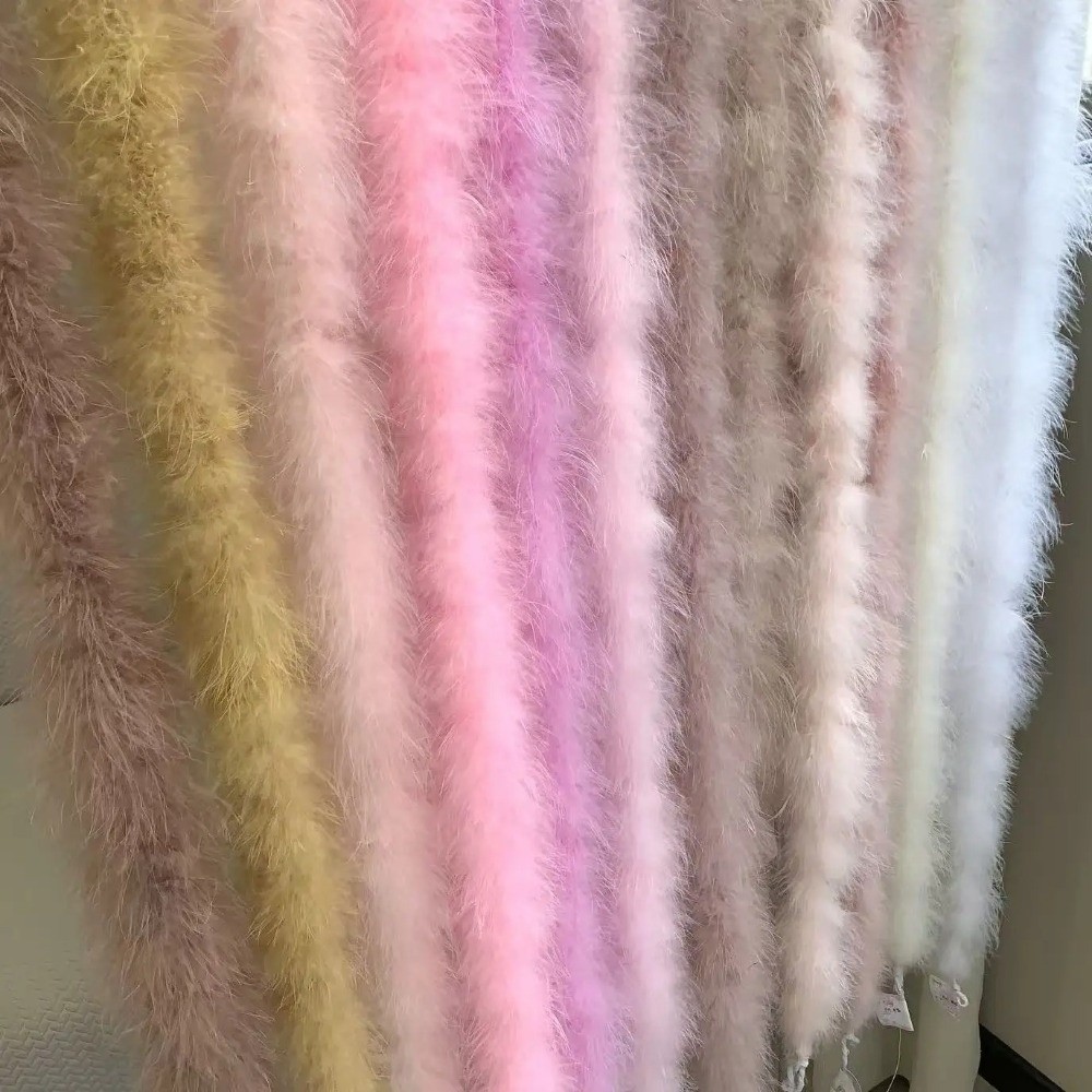 2 Meter Marabou Feather Boa Fa - Feather Trim Marabou avaliação e preço