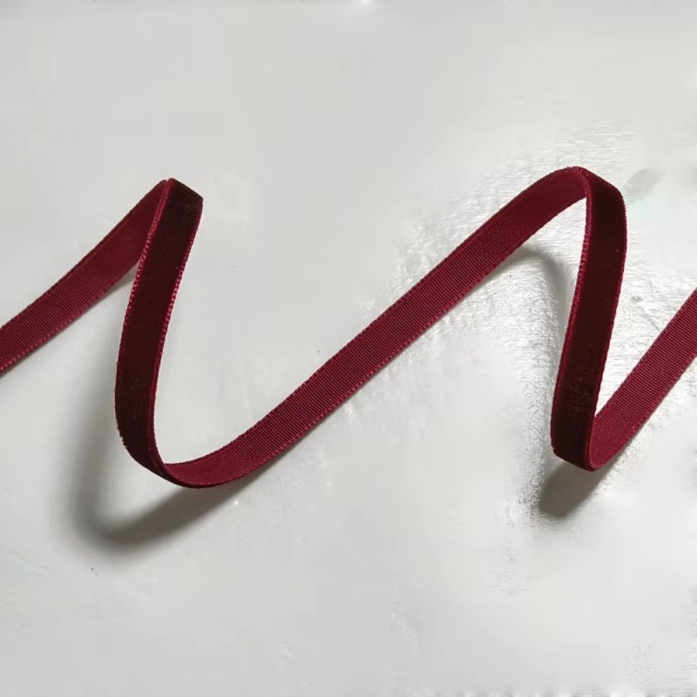 5 Yards/Roll Velvet Ribbon DIY - Velvet Ribbon Roll avaliação e preço