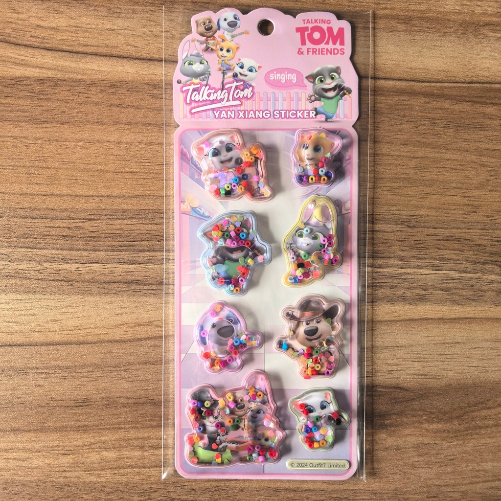 4Pack Fun Talking Tom Friends  - Craft Embellishment World avaliação e preço