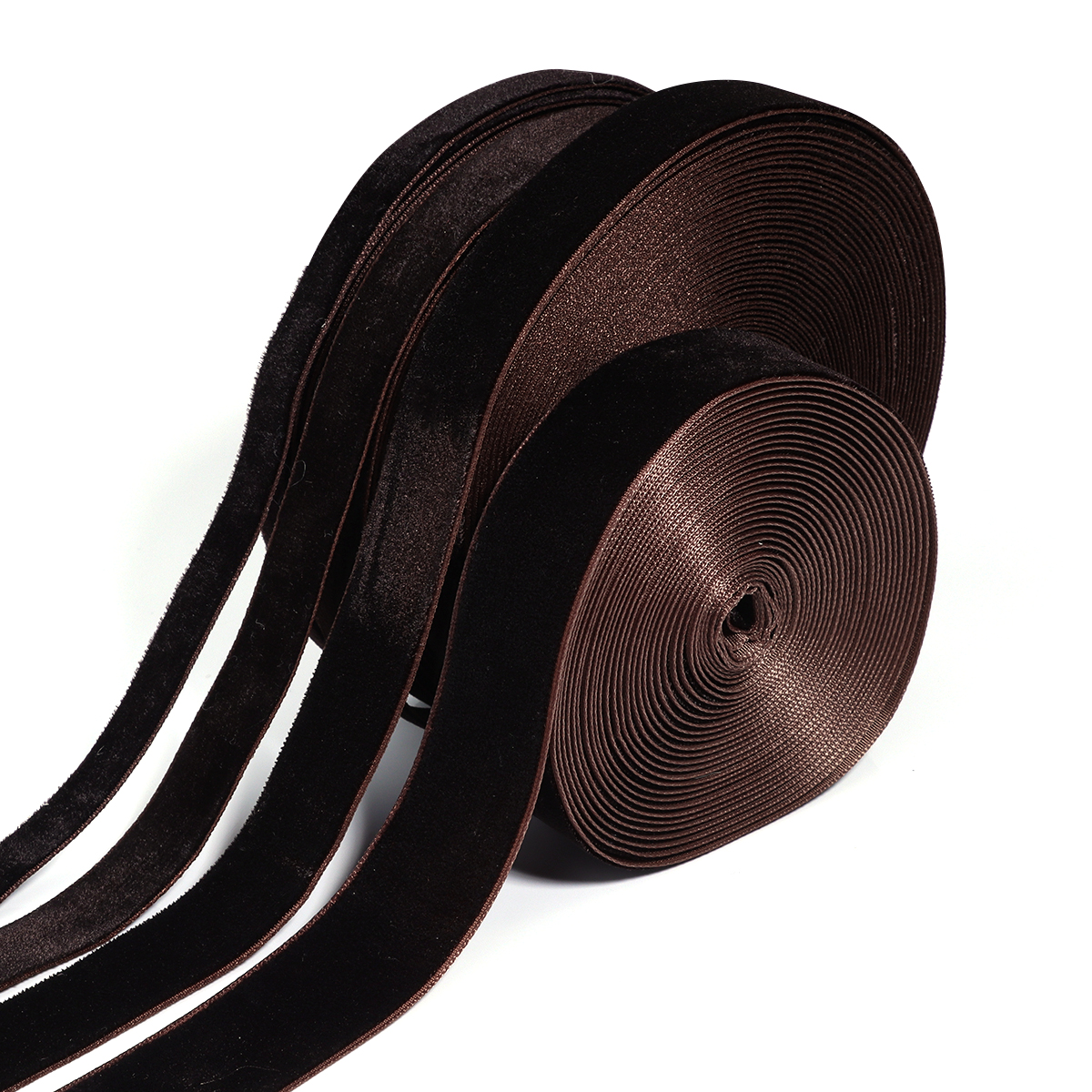 5-10yards/roll Velvet Ribbons  - Velvet Ribbon Roll avaliação e preço