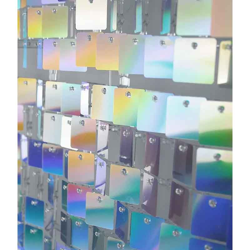 90x180cm Shimmer Wall Backdrop - Sequin Fabric Panel avaliação e preço