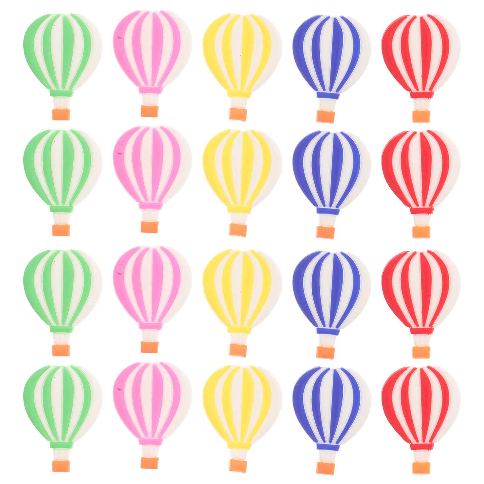20Pcs Hot Air Balloon Phone Ca - Craft Embellishments avaliação e preço