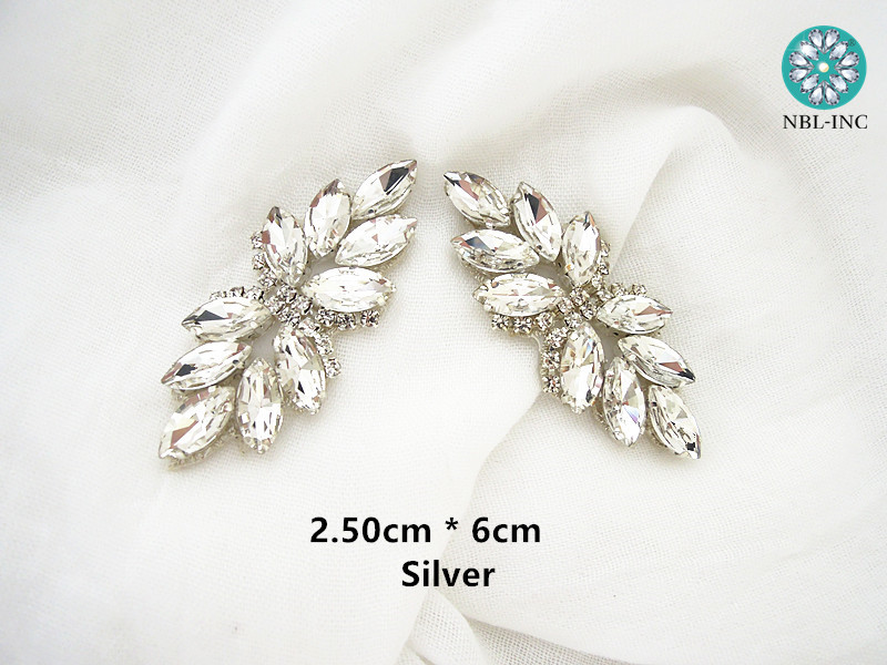 (1PC) Silver gold rhinestone b - Sew On Rhinestone avaliação e preço